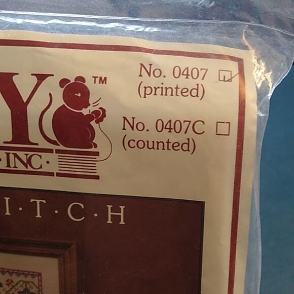 Colonial Sampler Cross Stitch Kit - Multicolor - Picture 3 of 3